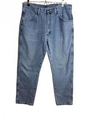 Men’s vintage Rustler Light Blue Denim Jeans 34x30